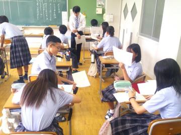写真：教育実習生の授業5