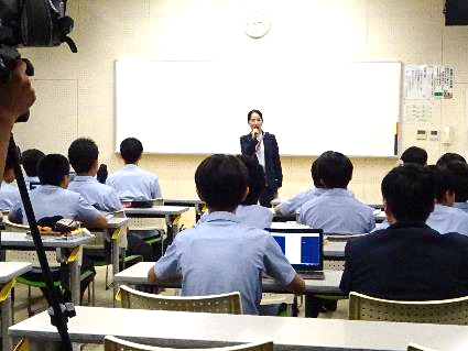 8年生・英語漫才の出前授業その2-05