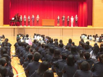 写真：1学期始業式1