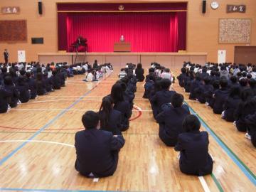 写真：1学期始業式3