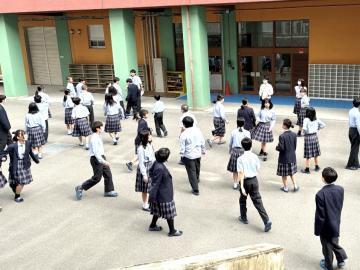 写真：避難訓練1
