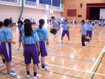 写真：異学年交流会の様子1