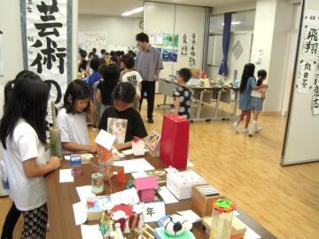 画像：校内夏休み作品展
