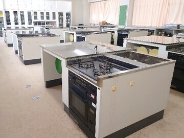 写真：前期エリア4F・調理室