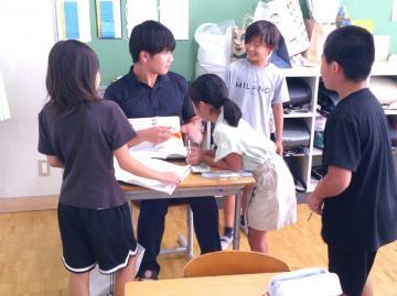写真：大学生の教育実習4