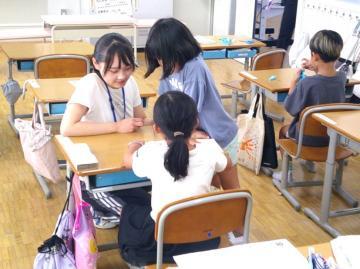 写真：大学生の教育実習5