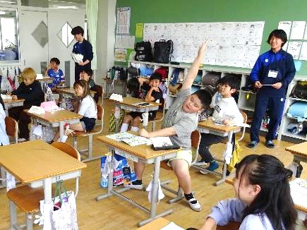 八尾翠翔高校の教職実習その1-13