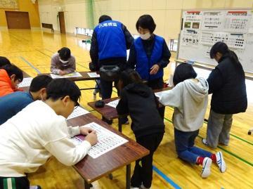 写真：視覚障がいについての出前授業3