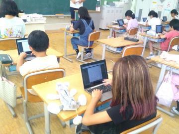 写真：八尾市タイピング検定2