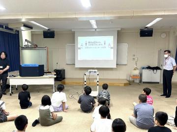 写真：非行防止教室の様子1