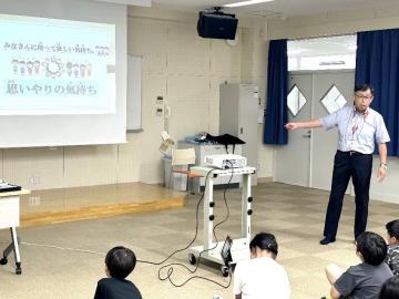写真：非行防止教室の様子2