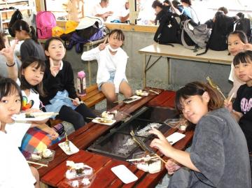 写真：旅館で昼食1