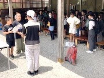 写真：旅館で昼食2