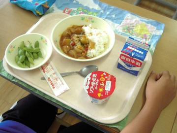 写真：八尾産枝豆3