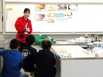 写真：3年生・食に関する出前授業1