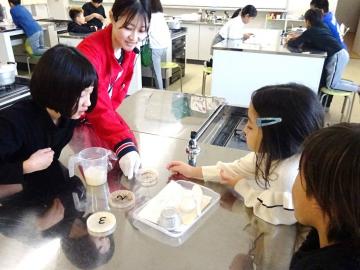写真：3年生・食に関する出前授業2