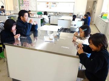 写真：3年生・食に関する出前授業4