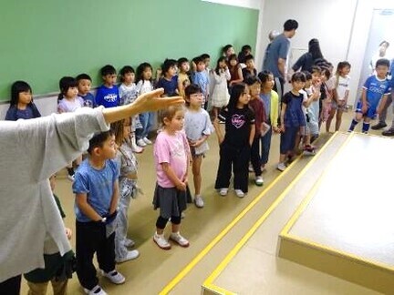 1年生の給食室見学30