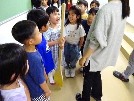 1年生の給食室見学33
