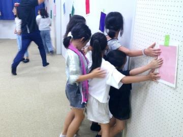 写真：3年生・Takayasu English Village2