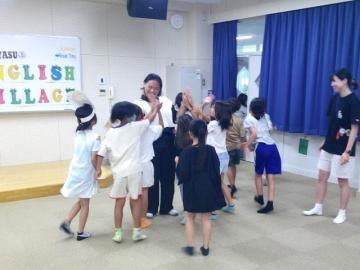 写真：3年生・Takayasu English Village3