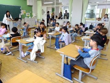 写真：参観日