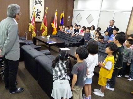 学校探検・校長室15