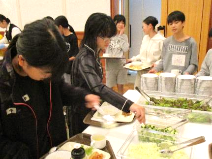 ホテルで夕食07