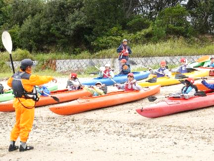 シーカヤック体験23