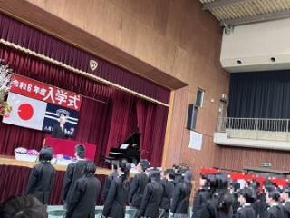 写真：4月4日　入学式2