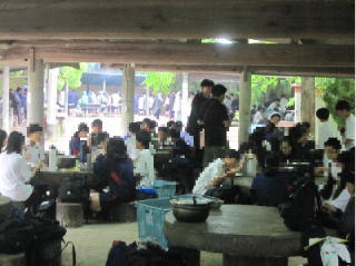 写真：野外炊飯4