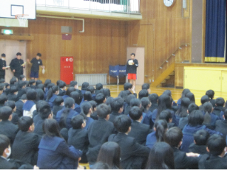 写真：『新入生歓迎会・クラブ紹介』1