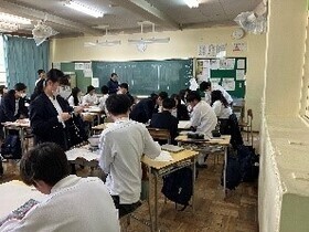 写真：修学旅行の取組み1