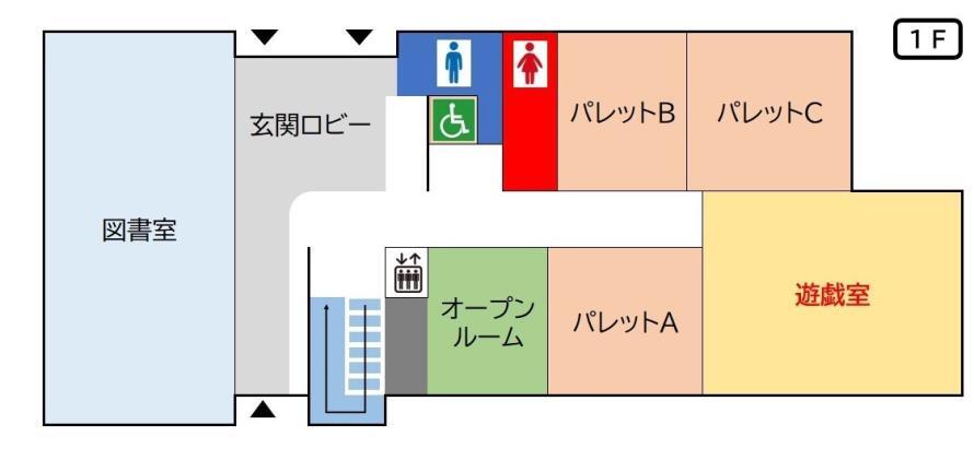 イラスト：1階図面
