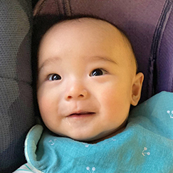 写真:赤ちゃん イツキ