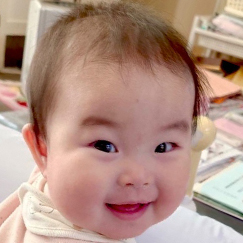 写真：赤ちゃん　ななか