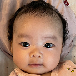 写真：赤ちゃん　つむぎ
