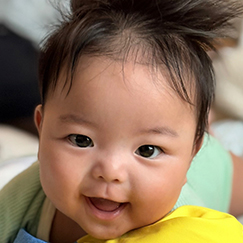 写真：赤ちゃん　いぶき