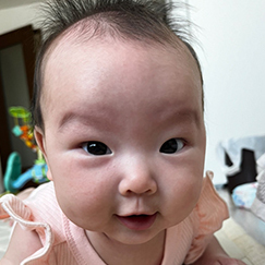 写真:赤ちゃん ゆいは