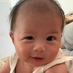 写真:赤ちゃん ちょうひろと