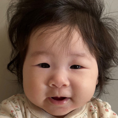 写真:赤ちゃん はのん
