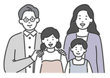 イラスト：親子