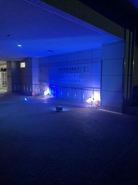 写真:ブルーライトアップ3