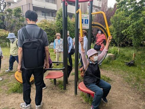 てくてく運動の様子1