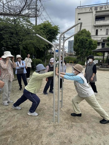 てくてく運動の様子3