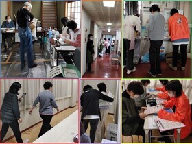 画像：南高安地区健診