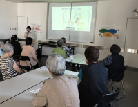 写真：東山本小学校区の一人暮らし高齢者の給食サービス