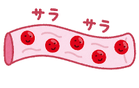 イラスト：さらさらな血流