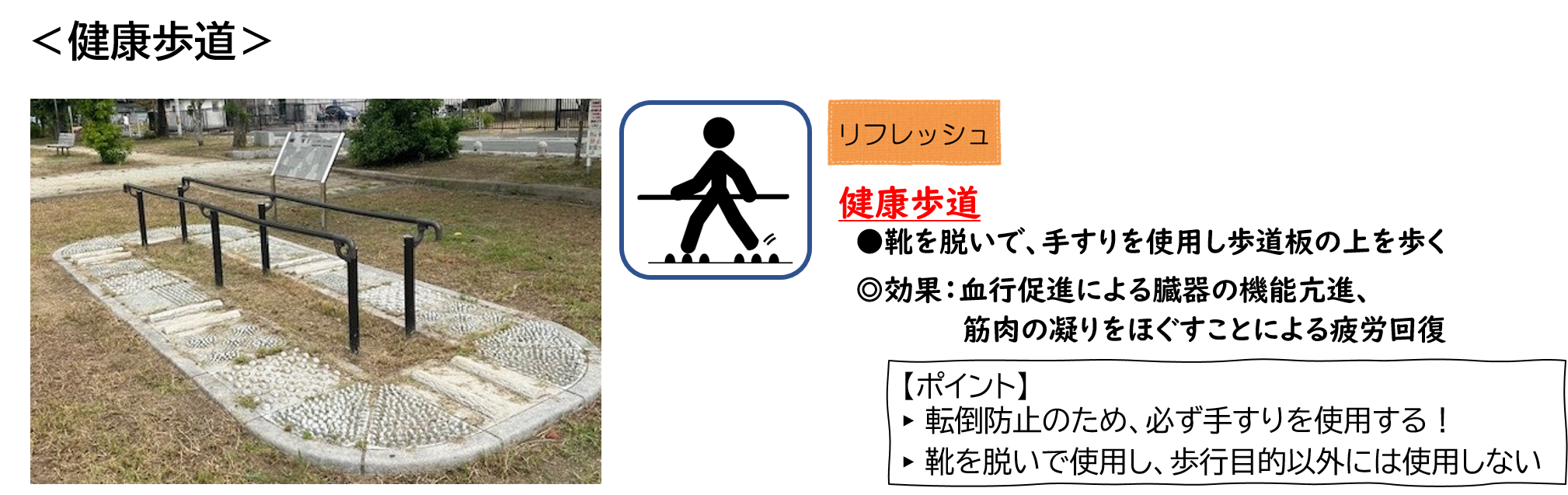 健康歩道