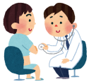 イラスト:健診受診